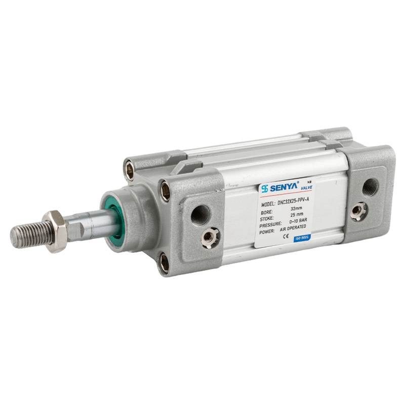 Cilindro de aire estándar ISO 15552 Actuador neumático para una lubricación rápida y flexible